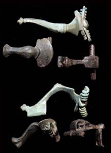 A Variety of 3 Roman Fibulae, c. 1st-2nd Cent AD A Variety of 3 Roman Fibulae, c. 1st-2nd Cent AD